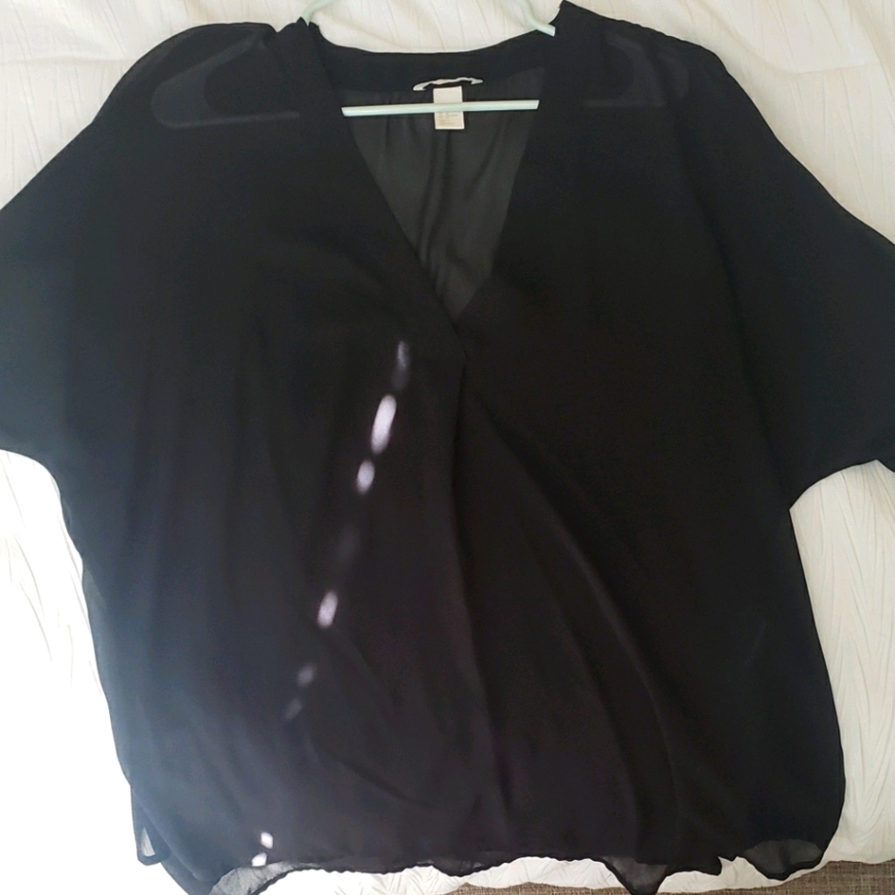 H&M Black Blouse